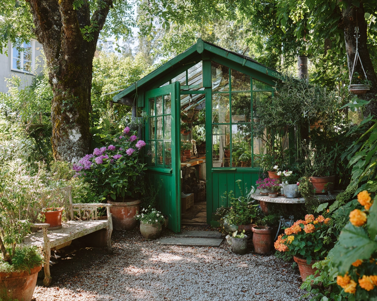 15 Greenhouse Interior Design Ideas