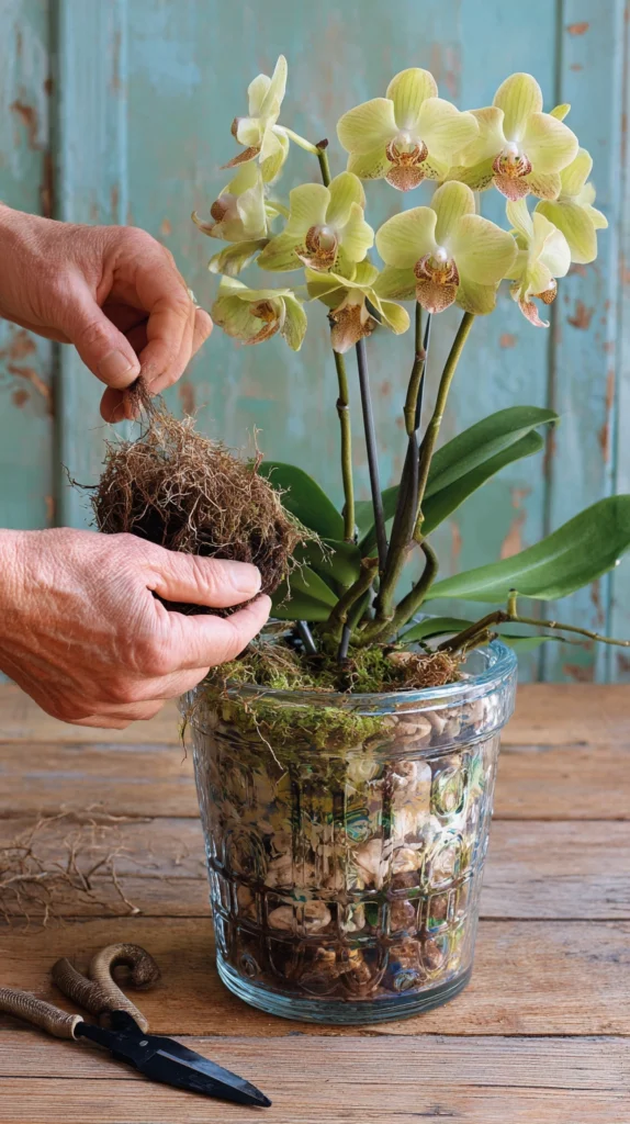 3.The Repotting Process That Saved My Orchids