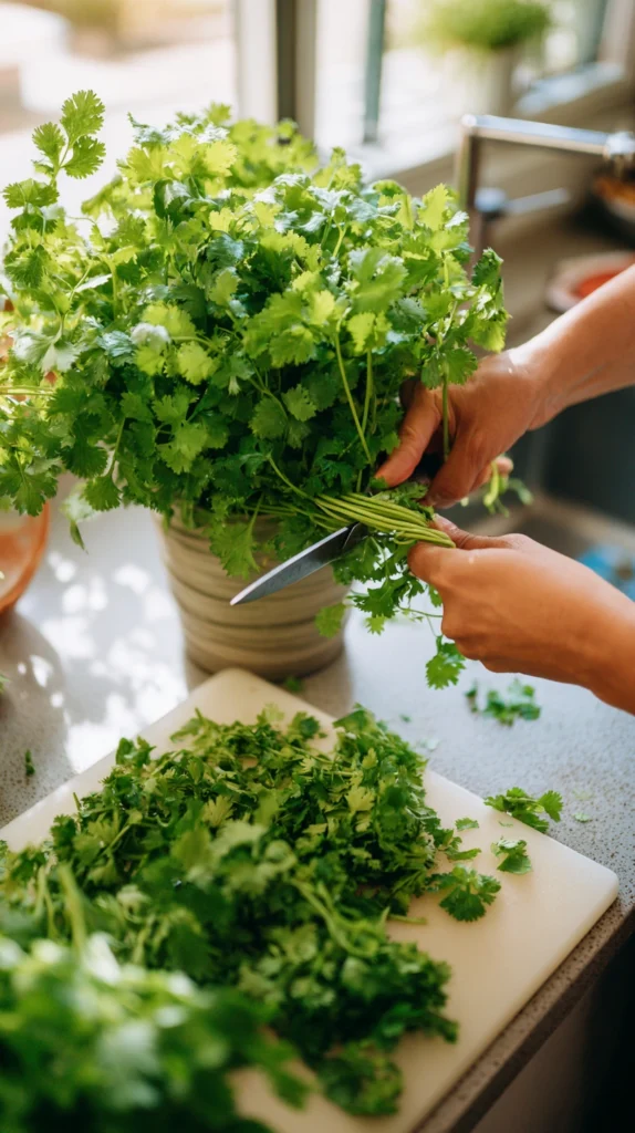 6.Harvesting to Keep Plants Producing