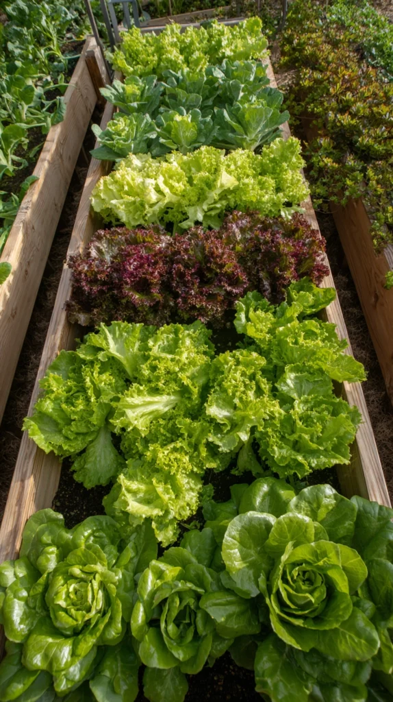 7.Succession Planting Layout Continuous Harvest