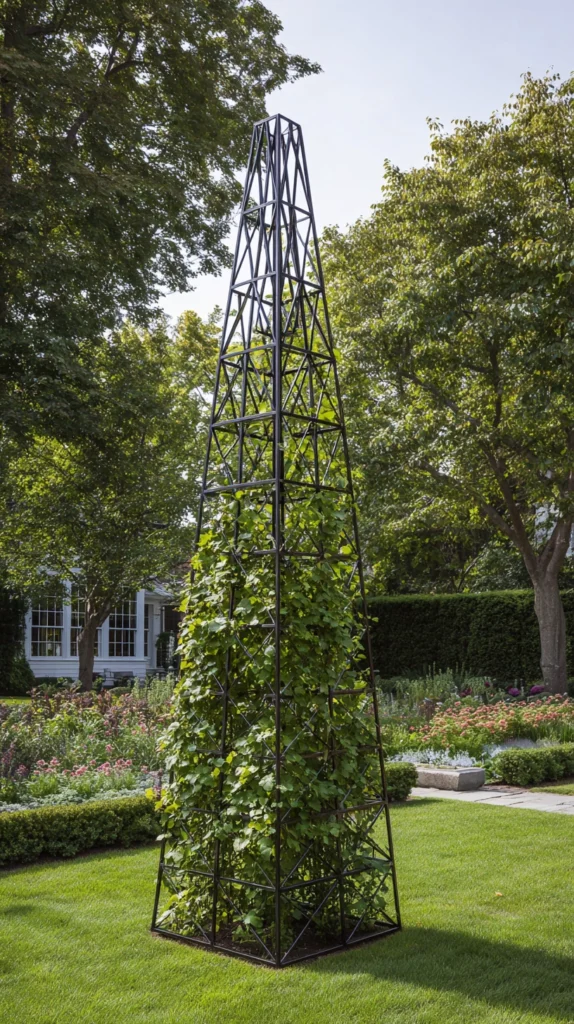 15 Garden Trellis Ideas for Climbing Plants and Style 10 ca 8