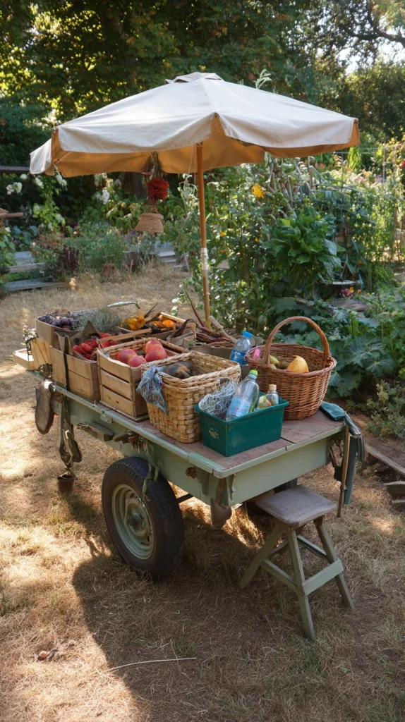 15 No Waste Harvesting Stations Ideas for Productive Gardens 17 ds 15