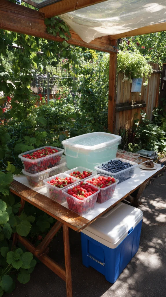 15 No Waste Harvesting Stations Ideas for Productive Gardens 5 ds 3