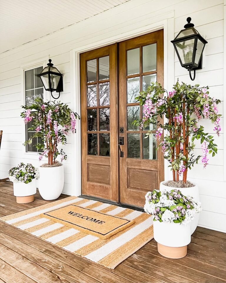 15 Faux Plants for Front Porch Decorating