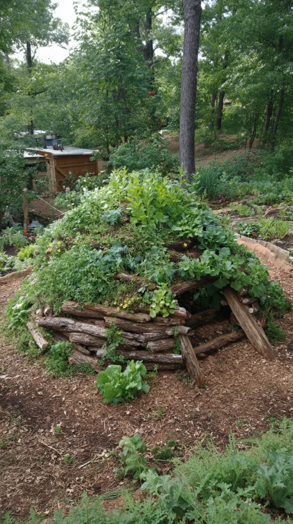 15 Hugelkultur Garden Ideas for Self-Watering Raised Beds 3 kh 1
