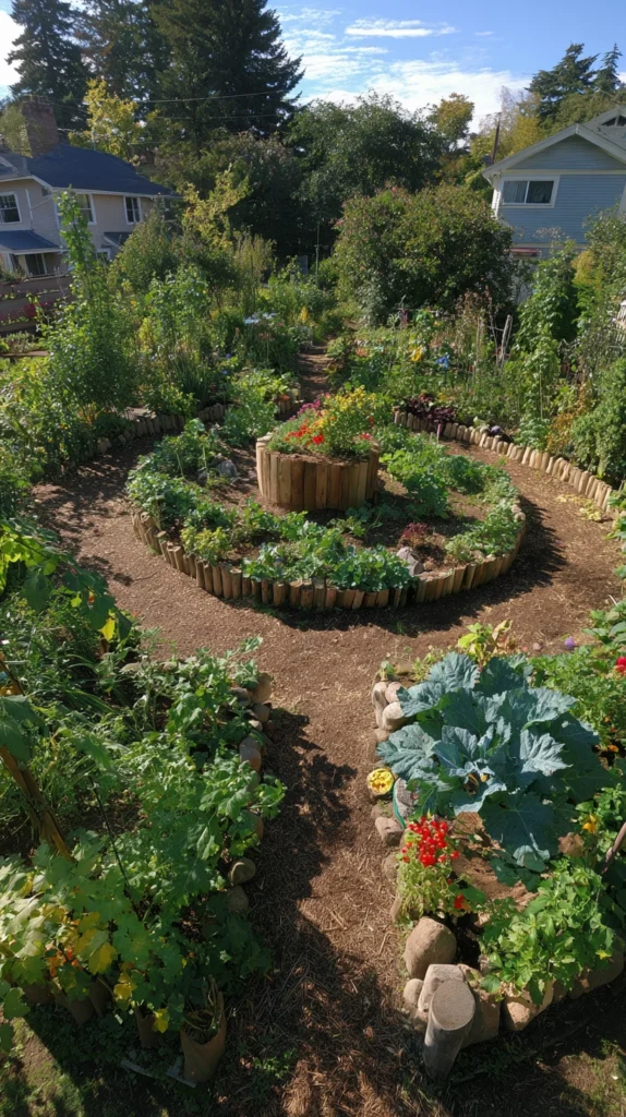 15 Hugelkultur Garden Ideas for Self-Watering Raised Beds 6 kh 4