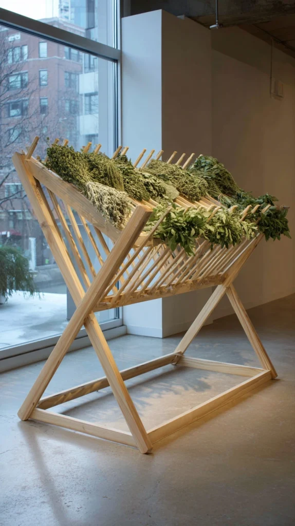 14 Herb Drying Rack Ideas 14 fv 12