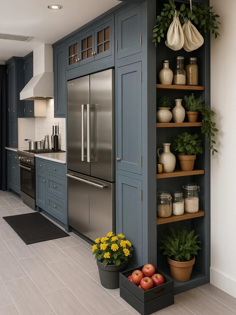 14 Creative Decor Ideas Above Kitchen Cabinets