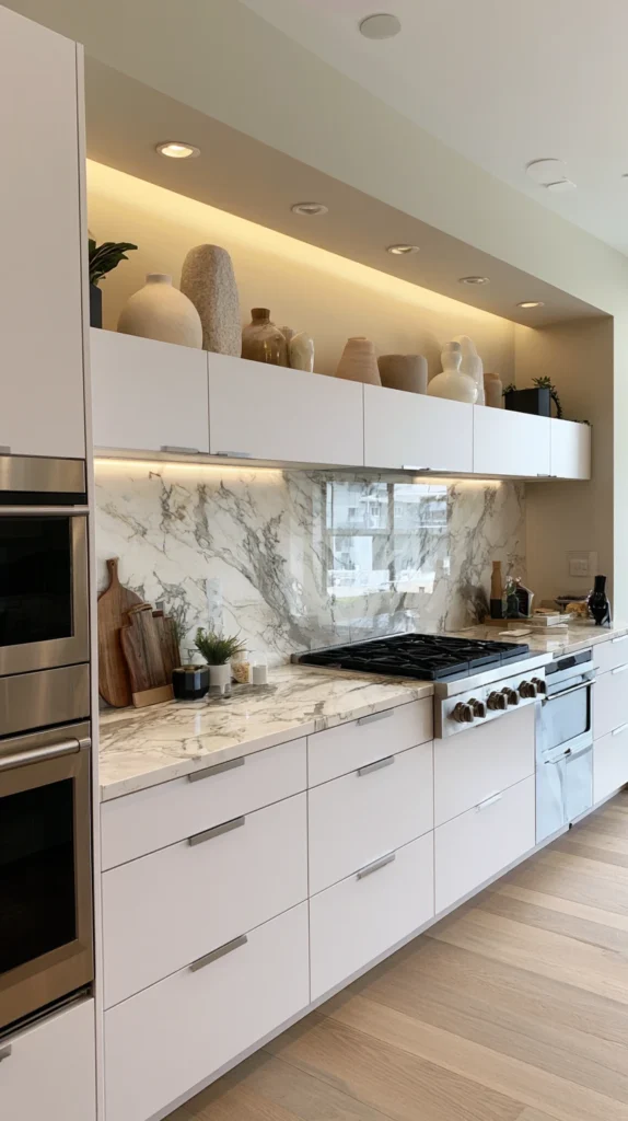 14 Creative Decor Ideas Above Kitchen Cabinets 3 ed 1 3