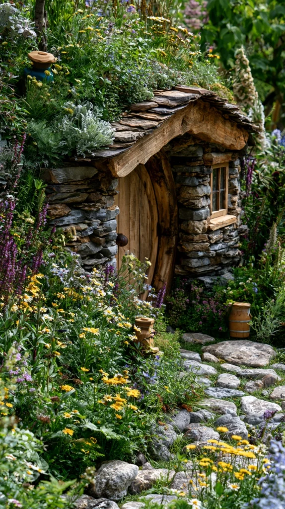 15 Hobbitcore Garden Ideas for a Magical Backyard 14 tg 12 1