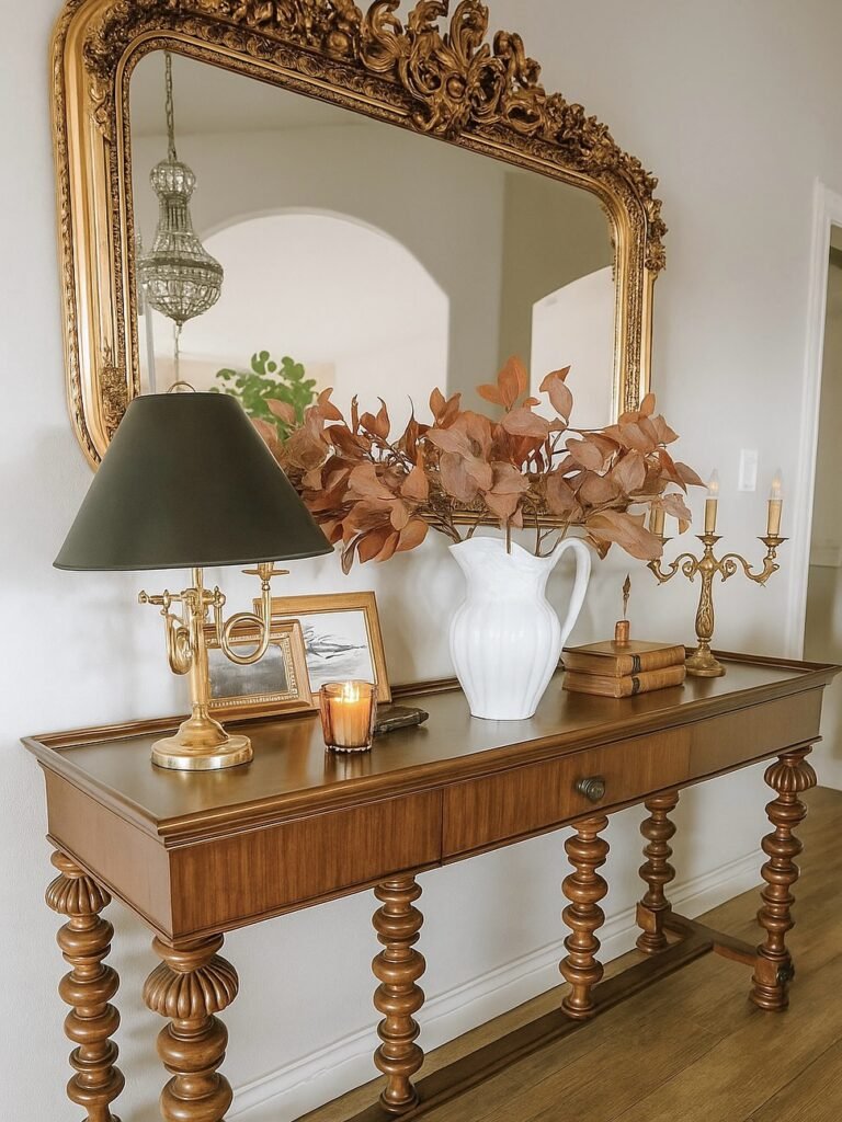 15 Fall Entry Table Decor Ideas
