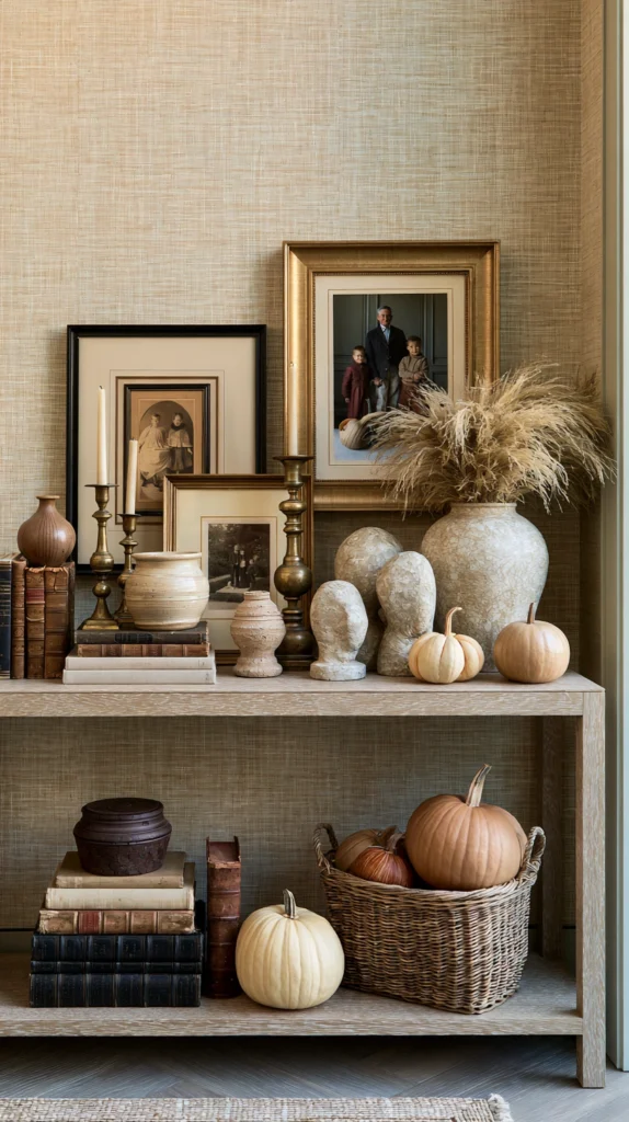 14 Fall Console Table Styling Ideas 14 tg 12