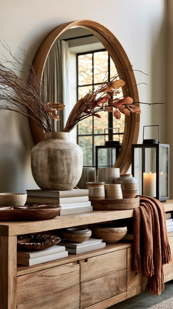 14 Fall Console Table Styling Ideas 16 tg 14