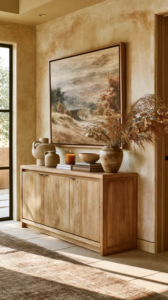 14 Fall Console Table Styling Ideas 8 tg 6