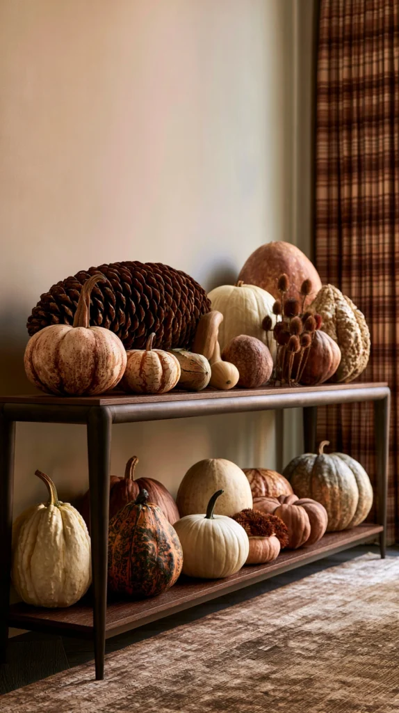 14 Fall Console Table Styling Ideas 9 tg 7